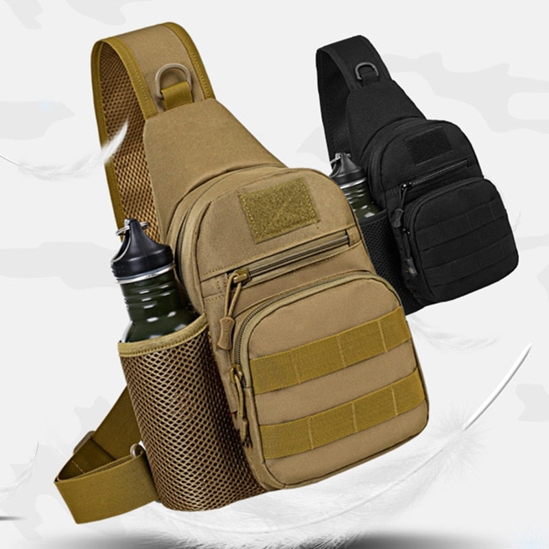 Bolsa Militar de Ombro Masculino