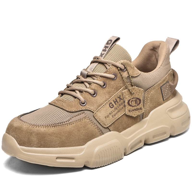Tênis De Couro Masculino Sneakers Indestructible