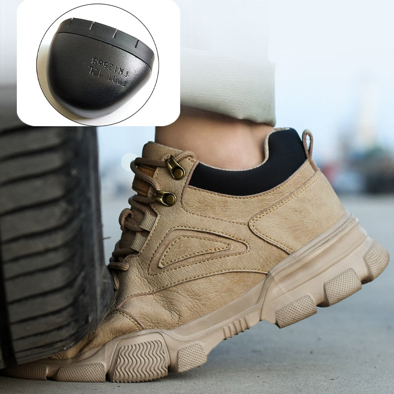 Tênis De Couro Masculino Sneakers Indestructible