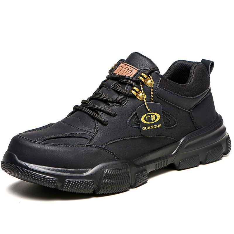 Tênis De Couro Masculino Sneakers Indestructible