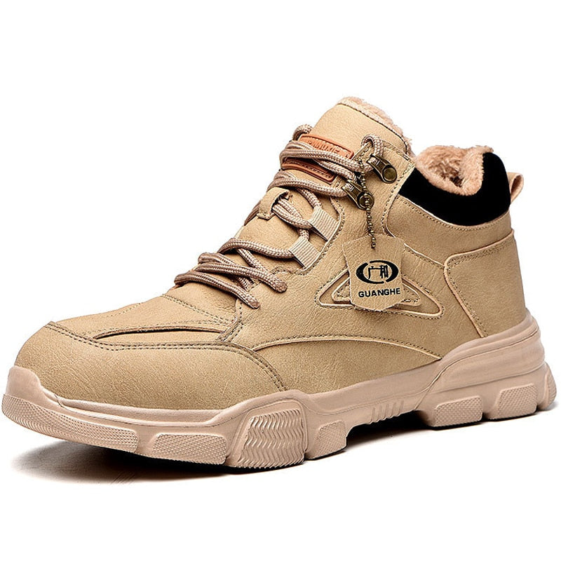 Tênis De Couro Masculino Sneakers Indestructible