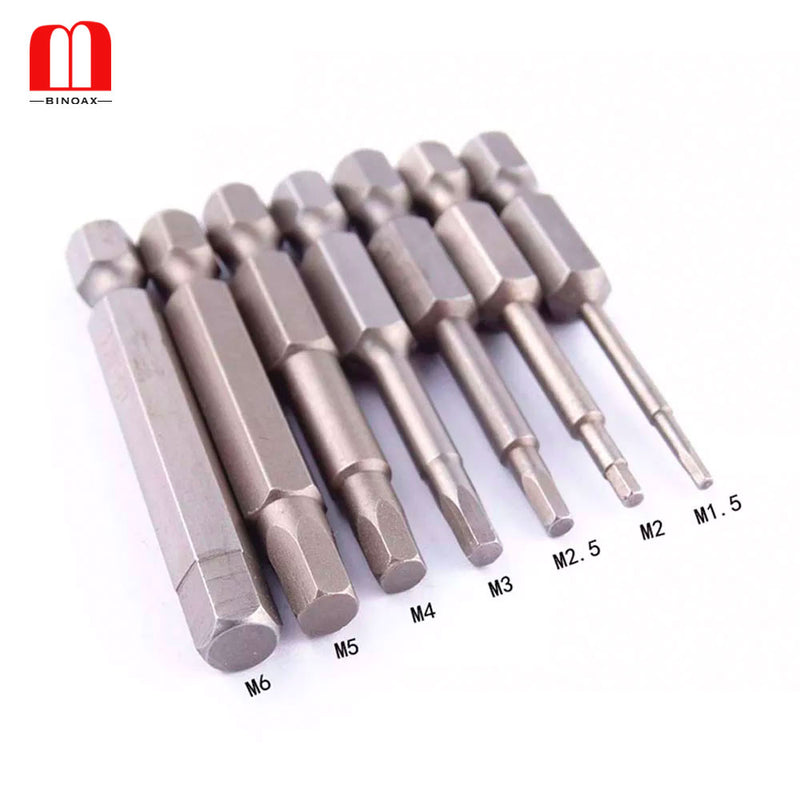 Brocas hexagonal magnética | KIT COM 7 PEÇAS