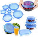 Tampas de Silicone com 6 Peças