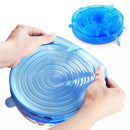 Tampas de Silicone com 6 Peças