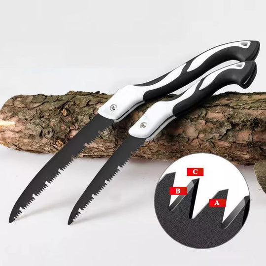 Serra Japonesa Profissional para Madeira Poda de Galhos Dobrável | Sharp Cuts